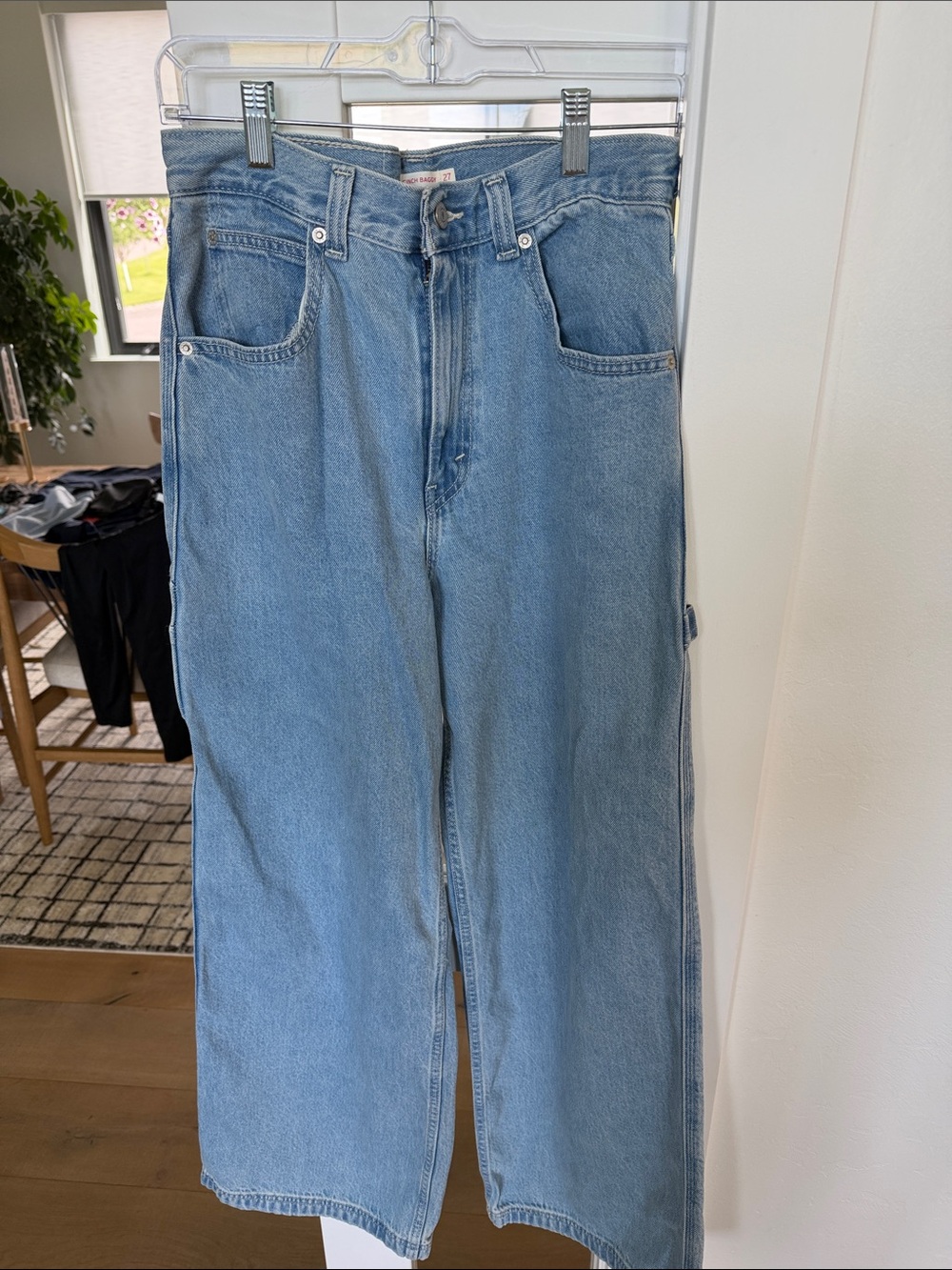 Levi's Light Blue women's Relaxed Carpenter Jeans